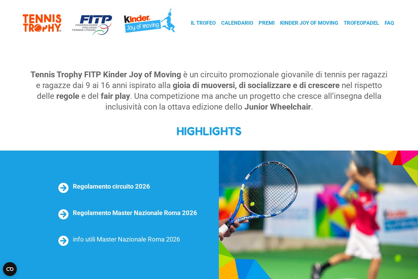 Anteprima di Trofeo Tennis